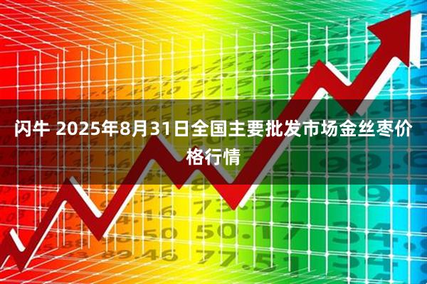 闪牛 2025年8月31日全国主要批发市场金丝枣价格行情