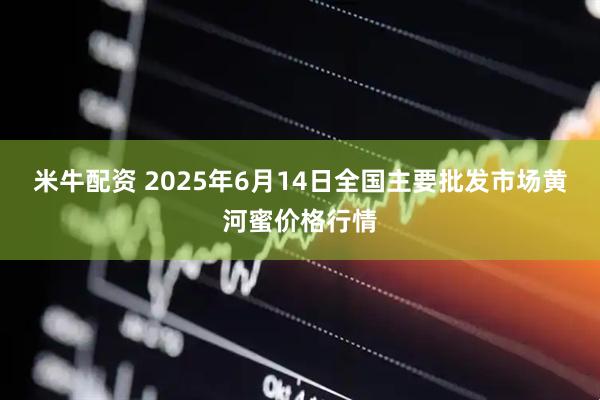 米牛配资 2025年6月14日全国主要批发市场黄河蜜价格行情