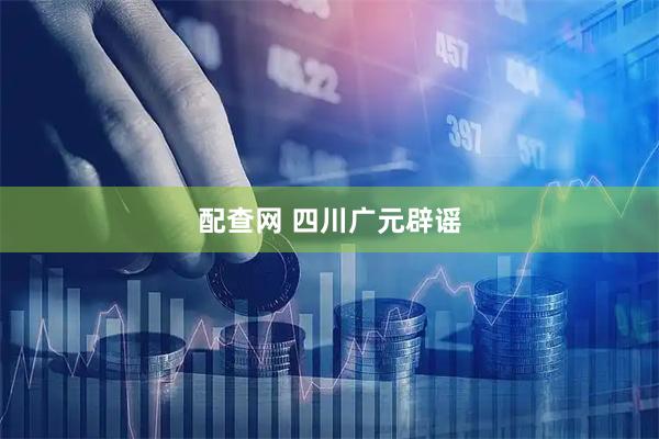 配查网 四川广元辟谣